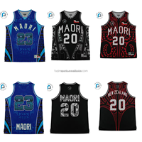 Débardeur de basketball personnalisé pour homme, motif drapeau national maori Rasta, imprimé tatouage Paua, pour l'entraînement