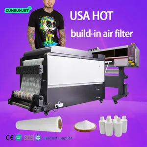Impresora y secadora Dtf Automática Industrial 12H2 Impresoras Dtf Máquina de impresión en lienzo para pequeñas empresas