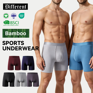 Slip da uomo in cotone pettinato traspirante, a vita bassa, aderenti, anti-sfregamento, resistenti all'usura, intimo per giovani uomini, per l'uso quotidiano. - Product Image 1