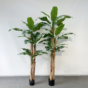 <span class=keywords><strong>Bananier</strong></span> artificiel de 90cm à 300cm pour <span class=keywords><strong>d</strong></span>écoration intérieure - Product Image 3