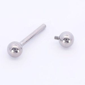 All'ingrosso Custom F136 titanio Piercing industriale erede G23 titanio Piercing bilanciere industriale - Product Image 1