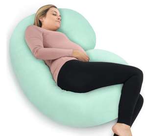 Oreiller de pépinière <span class=keywords><strong>maternelle</strong></span> en gros avec couverture en jersey oreiller complet en forme de C femmes enceintes soutien du ventre oreiller de maternité - Product Image 5