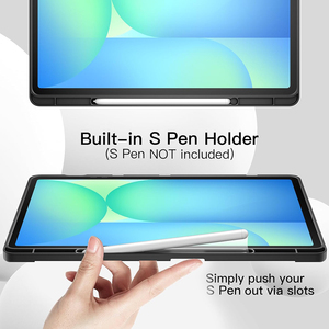 Funda para Samsung <span class=keywords><strong>Galaxy</strong></span> Tab S10 FE Plus/S10 FE+ de 13.1 Pulgadas con Soporte para Lápiz, TPU Suave, Plegable en Tres Partes, Protectora - Product Image 5