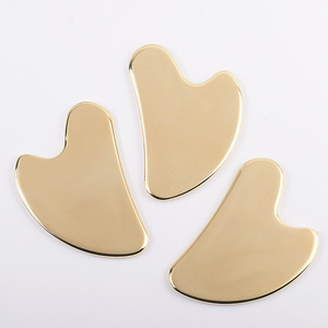 Dụng Cụ IASTM Hình Trái Tim Bằng Đồng Gua Sha 100% Đồng Guasha Massage Mặt - Product Image 2