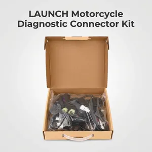 Kit de Cable Adaptador de Diagnóstico OBD para Motocicletas <span class=keywords><strong>LAUNCH</strong></span>, Compatible con <span class=keywords><strong>X431</strong></span> <span class=keywords><strong>PRO</strong></span> Elite PAD V, BMW, Ducati, Yamaha - Product Image 1