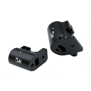 Base de fixation angulaire en aluminium RJXHOBBY RJX 20/25 mm pour train d'atterrissage de drone, connecteur de base de fixation diagonale pour tube en carbone - Product Image 2