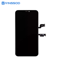 Écran tactile LCD FHD Incell de remplacement pour iPhone XS Max pour réparation de téléphone portable Adaptateur Garantie 1 an