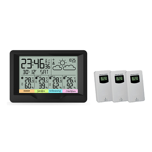 Neueste drahtlose Wetters tation Smart Temperature Digital Thermometer Hygrometer Außen feuchtigkeit messer Umgebungs wetters tation - Product Image 1