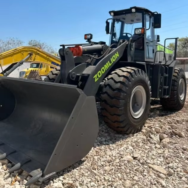 ZOOMLION ZWL55G Front Wheel Loader with 3 Cbm Bucket for Sale