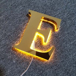 عالية السطوع الصمام علامة مضيئة إلكتروني المعادن رسائل حرف شعار الديكور للدعاية - Product Image 6