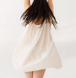 Robe de nuit d'été en coton sans manches pour femme, chemise de nuit courte blanche, peignoir en dentelle douce, chemises de nuit victoriennes, vêtements de nuit de princesse - Product Image 5