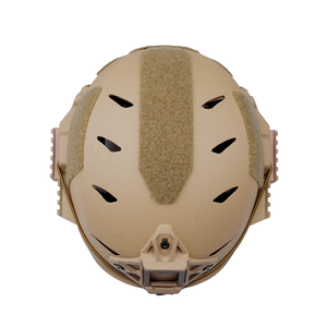 Дышащий Тактический шлем из углеродного волокна с модульными панелями с крючками и петлями, крепление для комм-рейки для скейтбординга - Product Image 3