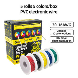 1007 Mehradriges PVC-Elektronik-Kabel Kleine Rolle mit 22AWG 50m*2 Rolle - Product Image 2