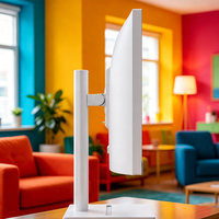 PC tout-en-un blanc de 23,8 pouces avec caméra intégrée, écran IPS 1920x1080, ordinateur de bureau pour jeux, écran large, interface HDMI