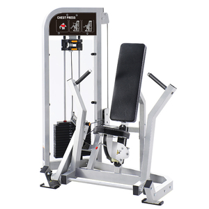 Équipement de musculation professionnel pour salle de sport, machine à pression pectorale assise à charge par poulie WD-HX-601 INDUSTRY pour 20+ utilisateurs - Product Image 1
