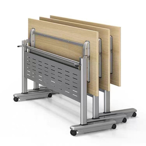 Chất Lượng Cao Đào Tạo Bảng Bằng Gỗ Có Thể Gập Lại Nghiên Cứu Bảng Cuộc Họp Sử Dụng Có Thể Gập Lại Bàn Bàn - Product Image 5