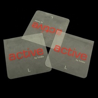 Étiquettes d'entretien imprimées en TPU pour maillots de bain imperméables à l'eau avec logo de lettre de marque