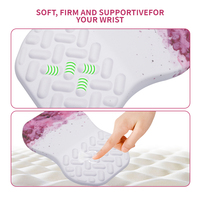 Tapis de bureau pour clavier en mousse à mémoire de forme PORON New Star antidérapant avec repose-poignet et tapis de souris gaming personnalisé – En stock