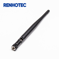 Antena de 5dbi 2.4GHz 5.8GHz con Conector SMA Macho para WiFi Inalámbrico WLAN