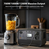 Centrale Électrique Solaire Portable d'Extérieur LiFePO4 3000W 2400W 1200W 700W pour Camping et Sauvegarde Domestique - Vente en Gros Direct Usine
