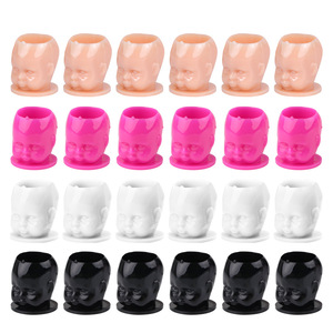 ถ้วยใส่หมึกสักลาย 100-200 ชิ้น ที่ใส่สี PMU รูปหัวกระโหลก แบบใช้แล้วทิ้ง อุปกรณ์สักลาย - Product Image 2