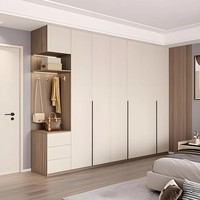 Moderne Minimalistische Intelligente Lichtsensor-Gesteuerte DIY Hotel-Schlafzimmer-Kleiderschrank Umweltfreundlich Langlebig Platzsparend Extragroß Wohnmöbel