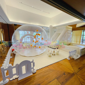 Ticari parti olay promosyon dekorasyon fotoğraf kabini kabarcık evi şişme balon kubbe iglo çadır - Product Image 4