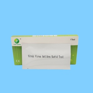 <span class=keywords><strong>Kit</strong></span> de <span class=keywords><strong>test</strong></span> rapide d'antigène du virus Nipah (NIV) Green Spring haute précision, vente directe d'usine pour la détection humaine et animale - Product Image 2