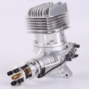 Motor de Gasolina Original <span class=keywords><strong>DLE</strong></span> 55CC DLE55RA de un Solo Cilindro y Dos Tiempos con Escape Trasero para Avión RC - Product Image 4