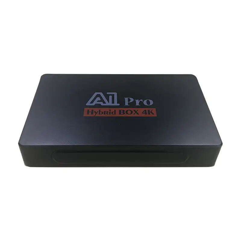2020Hot satış A1PRO hibrid kutusu 4K uydu tv alıcısı OTT + T2 + S2 + C isteğe bağlı combo desteği 4K video oyun tv kutusu