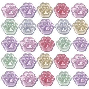 ของเล่นบีบมือรูปอุ้งเท้าแมวสีสันสดใสโปร่งใสสำหรับเด็ก - Product Image 1