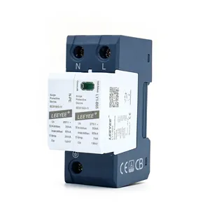 避雷器AC SPD65KAサージ保護装置2P/1P + NPE 275V/385VAC避雷器