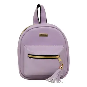 Mochila Fana Xara Lilac para niñas, mochila de día de estilo moderno con cierre de cremallera Oxford impermeable de 1 litro - Product Image 1