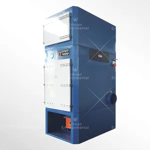 2024 collecteur de poussière à cartouche filtrante verticale équipement de filtration industrielle pour la poussière d'usine
