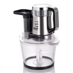 6 in 1 Food Processor Fufu Machine Procesador De Alimentos 3.0L Capacity 300W Stainless Design for Meat <b>Vegetables</b> and Dough - Product Image 6
