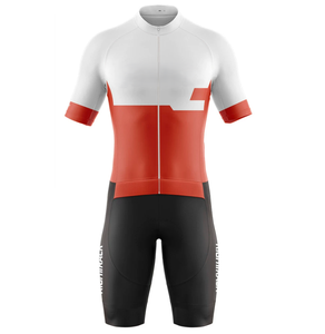 Traje de Ciclismo de Manga Corta Personalizable de Fábrica ZEDE, Aerodinámico y Transpirable, Suministro al por Mayor para Equipos y Clubes - Product Image 3