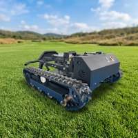Tondeuse à gazon télécommandée à essence pour l'agriculture et la coupe de l'herbe – Vente en gros directe usine