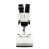 Microscope de dissection SCIEDU C-T1C avec grossissement 40x, source lumineuse supérieure et inférieure, microscope stéréoscopique