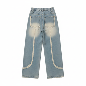 Nouveau Offre Spéciale vente en gros de jeans classiques formels en coton pour hommes pantalons jeans pour hommes vêtements de travail jeans pour hommes pantalons en denim décontractés et élégants - Product Image 1