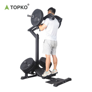 TOPKO Commercial Gym Hack Squat Machine Placa multifuncional Cargada Pierna <span class=keywords><strong>Prensa</strong></span> Gluteal Training Equipo de ejercicio de alta calidad - Product Image 6