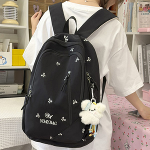 Summer New Style lightweight large capacity Fresh and Cute fashionable breathable plaid Other <b>Backpacks</b> - Product Image 2