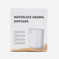 Diffuseur d'arômes électrique portable sans eau de 60 ml avec application et télécommande, à fixer au mur pour hôtels et usage domestique