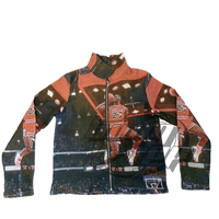 Veste en tapisserie personnalisée pour hommes avec capuche Pull tissé de dessin animé et short Vente en gros de vêtements de sport Service OEM disponible