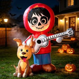 Inflable de Halloween de Coco, Inflable de Dibujos Animados de <span class=keywords><strong>Miguel</strong></span>, Diseño Personalizado del Fabricante - Product Image 1