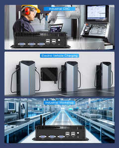 พีซีแบบกล่องไร้พัดลมสำหรับอุตสาหกรรม พร้อม Intel Core i7 เจนเนอเรชั่น 8  พอร์ต <span class=keywords><strong>LAN</strong></span> แบบคู่ 2.5G  พอร์ต COM 6 ช่อง  HDMI+VGA  TPM2.0  RAID  คุณสมบัติ <span class=keywords><strong>Wake</strong></span> <span class=keywords><strong>on</strong></span> <span class=keywords><strong>LAN</strong></span> - Product Image 4