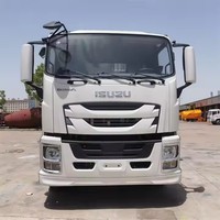 Camion compacteur à ordures Isuzu Giga 4x2 12m3/12cbm Transmission manuelle moteur à noyau de carburant Diesel boîte de vitesses pour la russie