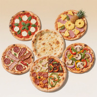 Presse à pâte à pizza commerciale pour restaurant, machine à faire des pizzas