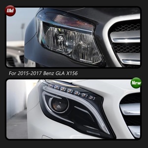 Nuevo Faro LED TYPY Actualizado, Modificado, Completo para Benz GLA X156 2015-2017, Luces Intermitentes, Luces de Circulación Diurna - Product Image 2