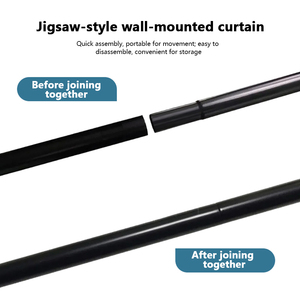 Topleo anti light <b>projector</b> screen foldable white grid <b>projector</b> screen portable <b>tripod</b> floor standing alr projection screen - Product Image 4