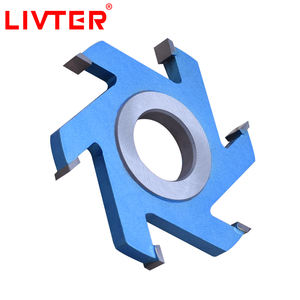 LIVTER Mesin Penggilingan Vertikal/Mesin Ketam Empat Sisi/Mesin Penggilingan Ujung Ganda dengan Pemotong Alur Slot Ujung Karbida - Product Image 2